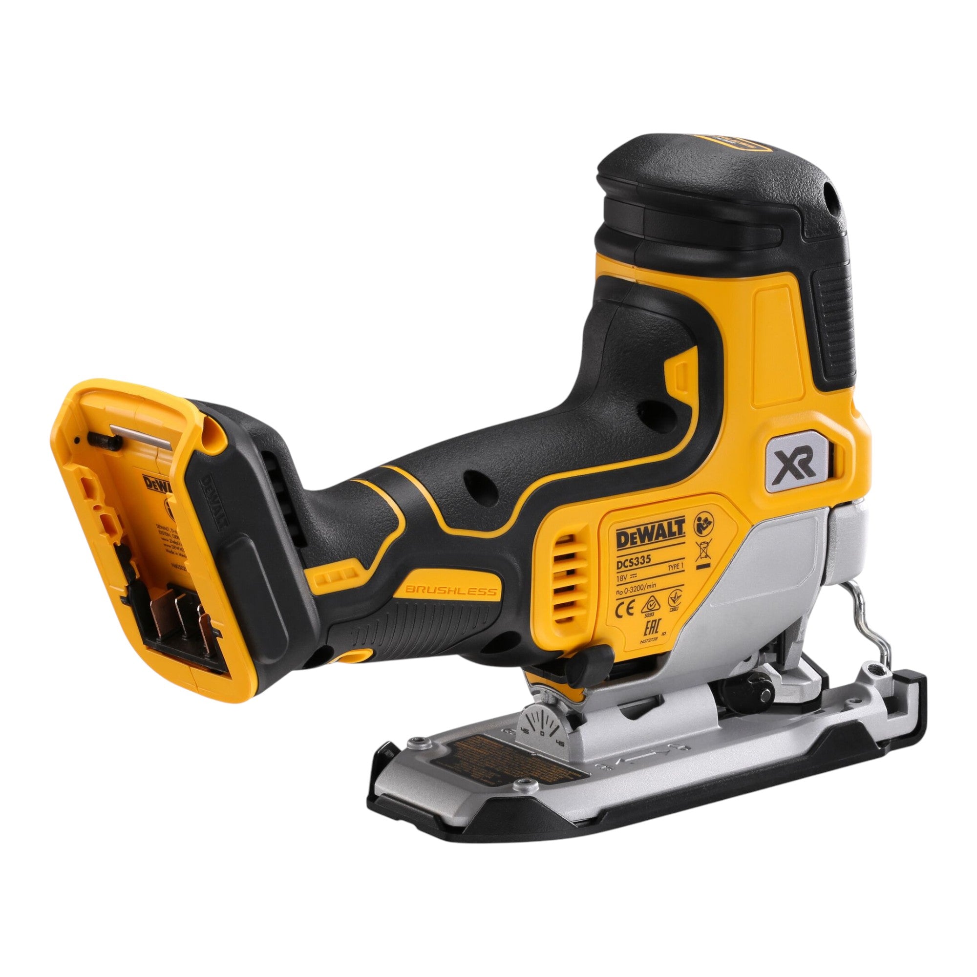 DeWalt DCS 335 D2 Akku Stichsaege 18 V 135 mm Brushless 2x Akku 2 0 Ah Ladegeraet 3 - toolbrothers
