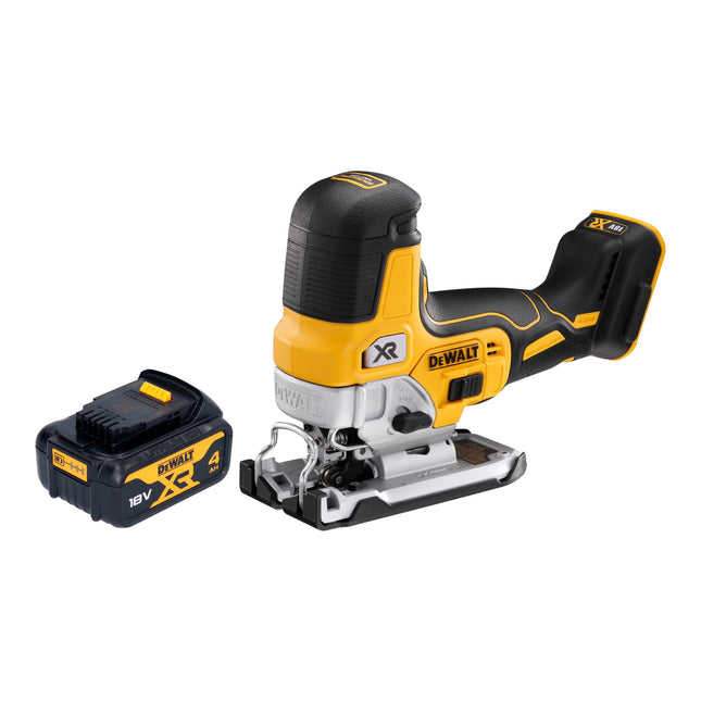 DeWalt DCS 335 N Akku Stichsaege 18 V 135 mm Brushless 1x Akku 4 0 Ah ohne Ladegeraet 0 - toolbrothers