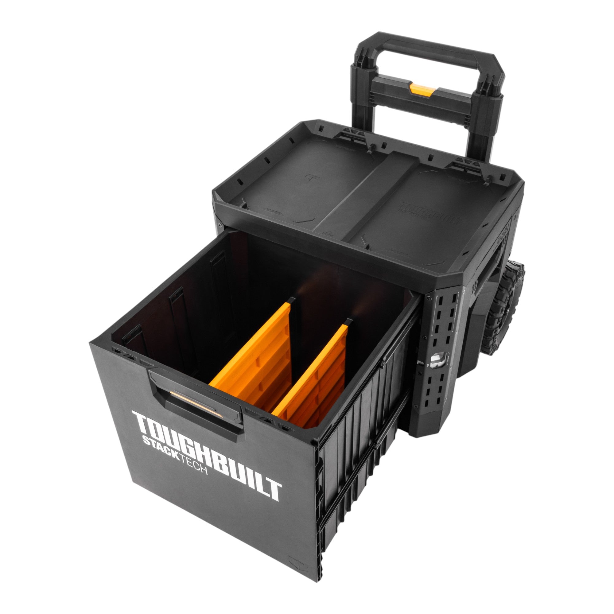 Toughbuilt STACKTECH rollbare Werkzeug Box abschliessbar mit 1 Schublade TB B1 D R91  1 - toolbrothers