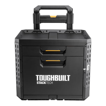 Toughbuilt STACKTECK rollbare Werkzeug Box abschliessbar mit 2 Schubladen TB B1 D R92  2 - toolbrothers