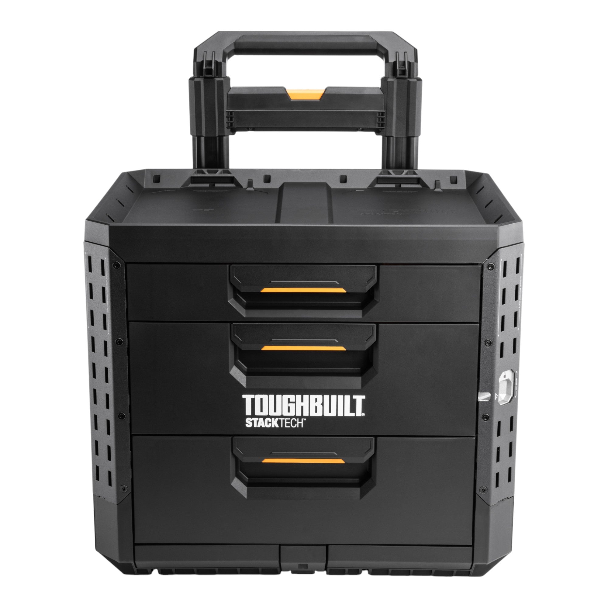 Toughbuilt STACKTECH rollbare Werkzeug Box abschliessbar mit 3 Schubladen TB B1 D R93  2 - toolbrothers