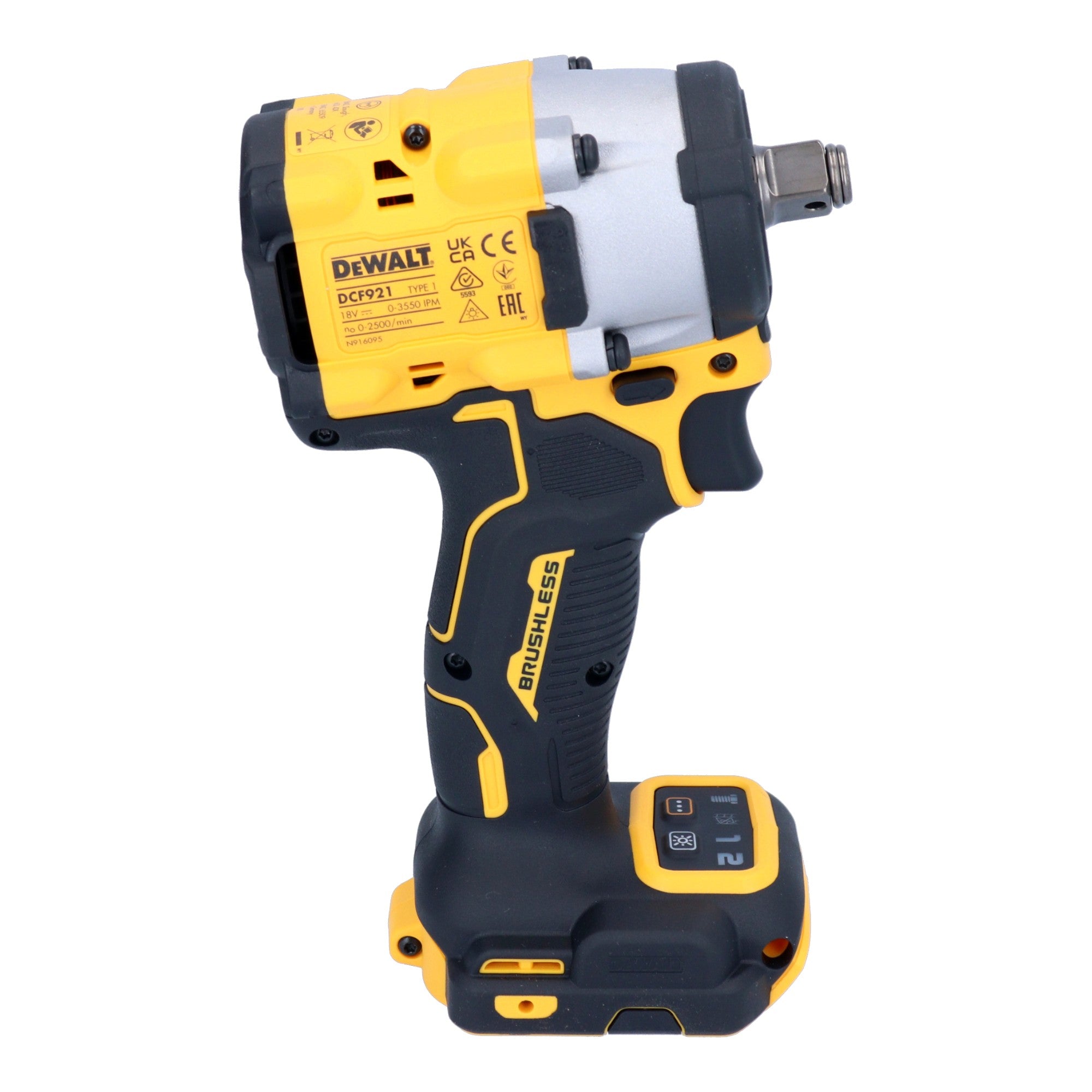 DeWalt DCF 921 H2 Akku Schlagschrauber 18 V 400 Nm 1 2 Brushless 2x Powerstack Akku 5 0 Ah Ladegeraet 4 - toolbrothers