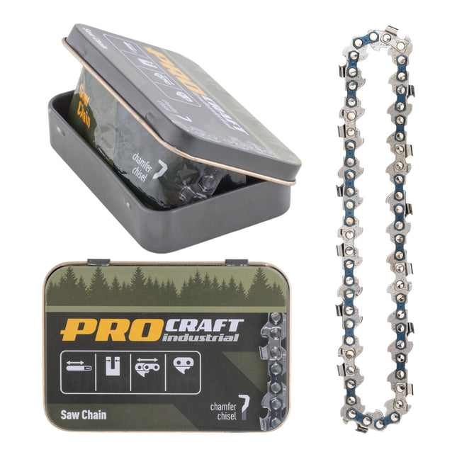 Procraft Industrial P 1 4 37 Saegekette 6 150 mm 1 4 1 1 mm 37 TG in Metallbox fuer Kettensaege  0 - toolbrothers