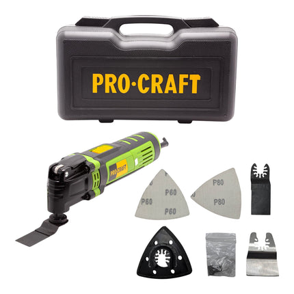 Procraft PMT650E Multifunktionswerkzeug 400 Watt Koffer 0 - toolbrothers