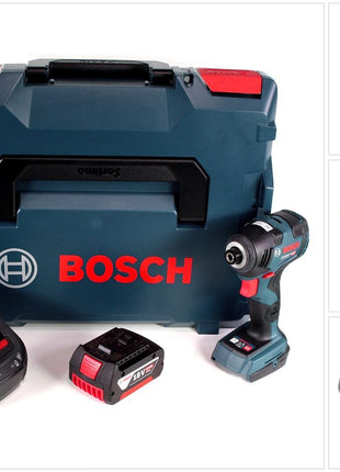 Bosch GDR 18 V-200 C Akku Drehschlagschrauber 18 V 1/4" in L-Boxx + 1 x 6,0 Ah Akku + Ladegerät - Toolbrothers