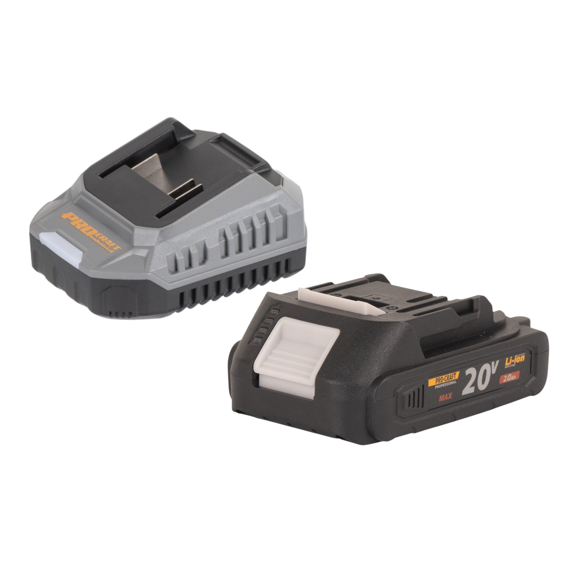 Procraft PSB20bb Akku Schneefraese 20 V 300 mm 1x Akku 2 0 Ah Ladegeraet 2 - toolbrothers
