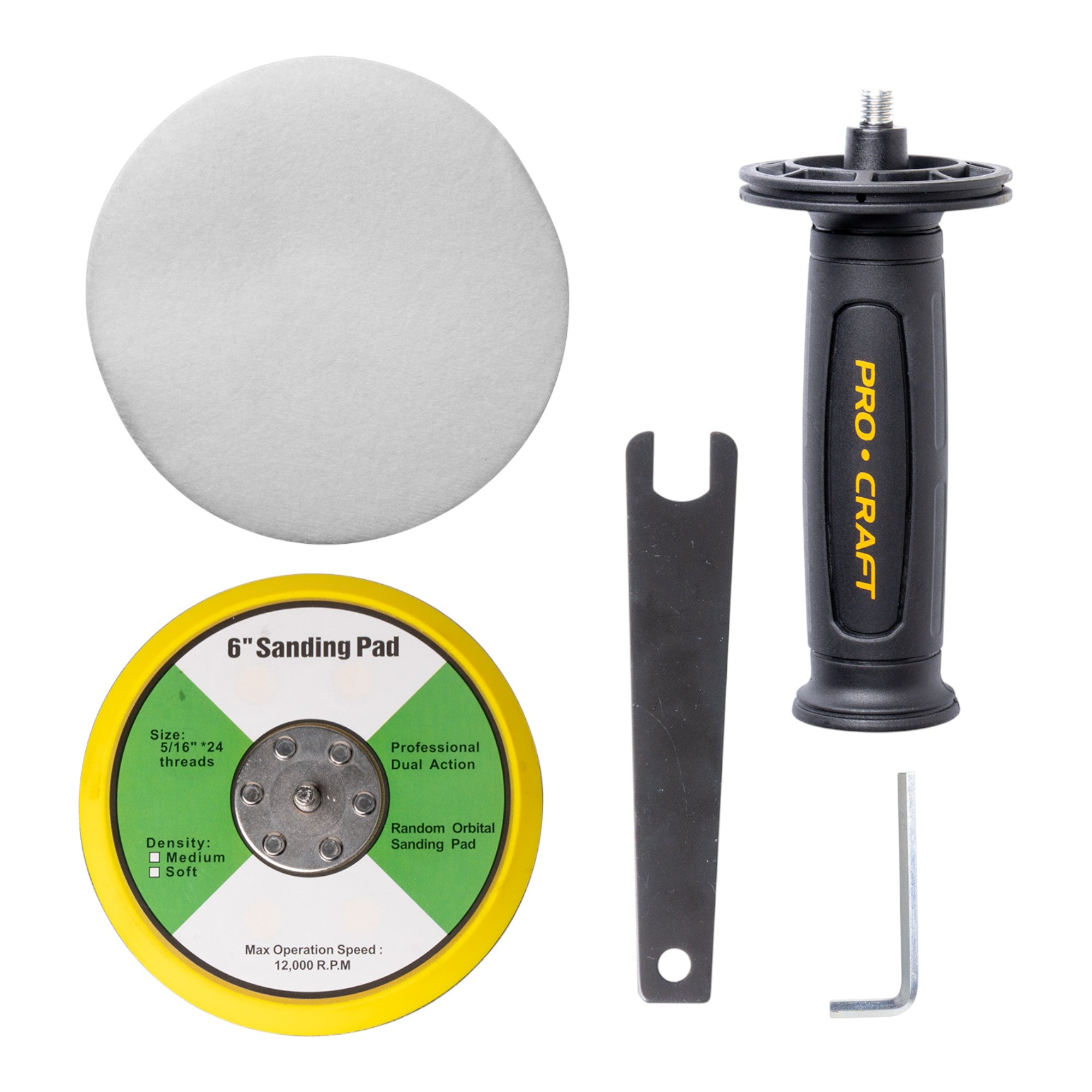 Procraft PM20bb Akku Poliermaschine 20 V 150 mm 2x Akku 2 0 Ah Ladegeraet 4 - toolbrothers