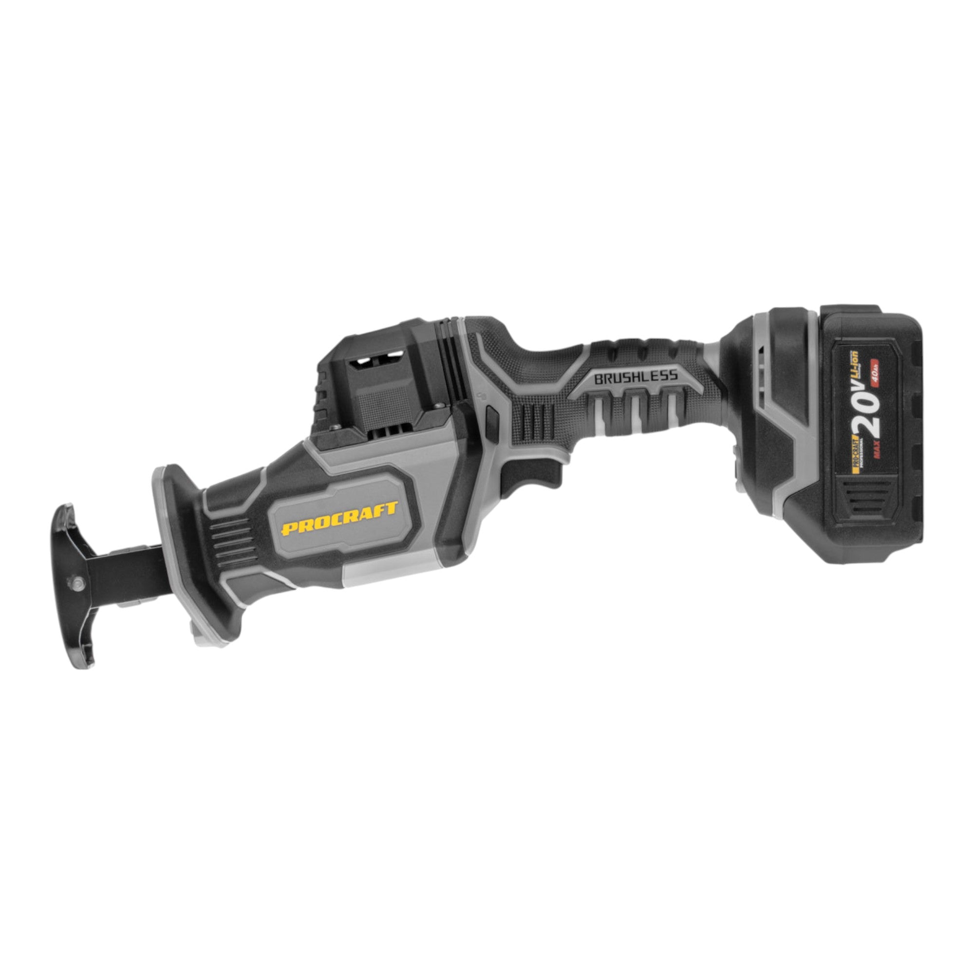 Procraft RS20A 1B C Akku Recipro Saebelsaege 20 V Brushless 1x Akku 4 0 Ah Ladegeraet Koffer 2 - toolbrothers