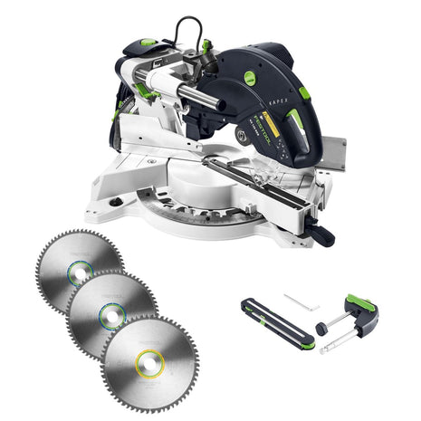 Festool KS 120 REB Kapp Zugsäge KAPEX 1600W 260mm ( 575302 ) + 3x Kreissägeblatt - Toolbrothers