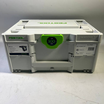 Festool BHC 18 Basic Akku Bohrhammer 18 V 1 8 J SDS Plus Brushless 577600 Systainer ohne Akku ohne Ladegeraet Nachfolger von 576511 Gebraucht 0 - toolbrothers
