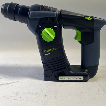 Festool BHC 18 Basic Akku Bohrhammer 18 V 1 8 J SDS Plus Brushless 577600 Systainer ohne Akku ohne Ladegeraet Nachfolger von 576511 Gebraucht 2 - toolbrothers