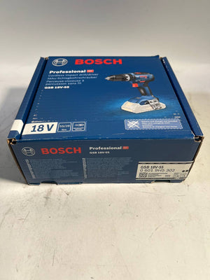 Bosch GSB 18V-55 Professional Akku Schlagbohrschrauber 18 V 55 Nm Brushless ( 06019H5302 ) Solo - ohne Akku, ohne Ladegerät  - Reparaturgerät