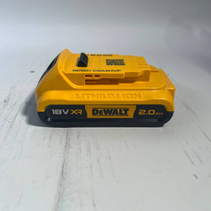 DeWalt DCB 183 Akkupack 18 V 2 0 Ah 2000 mAh XR Li Ion Akku mit Ladestandanzeige Leicht Gebraucht 1 - toolbrothers