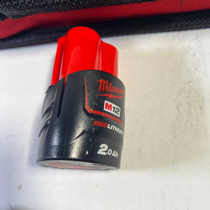 Milwaukee M12 IR 201B Akku Ratsche 12 V 47 Nm 3 8 1x Akku 2 0 Ah Ladegeraet Tasche 4933448110 Leicht Gebraucht 3 - toolbrothers