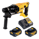 DeWalt DCH 133 M2 Akku Kombihammer 18 V 2 6 J SDS plus Brushless 2x Akku 4 0 Ah Ladegeraet 0 - toolbrothers