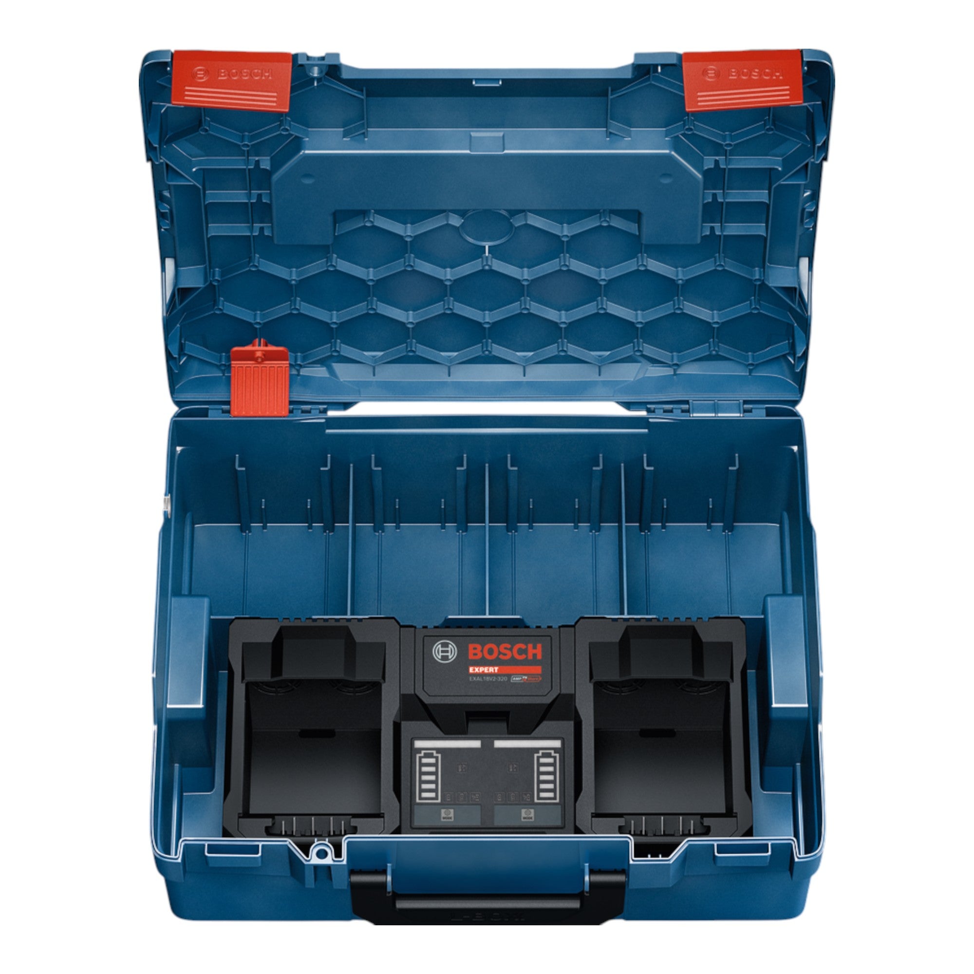 Bosch EXPERT 4x EXBA18V 55 EXAL18V2 320 Starter Set 18 V 4x Akku 5 5 Ah Ladegeraet 16 A L Boxx 3 - toolbrothers