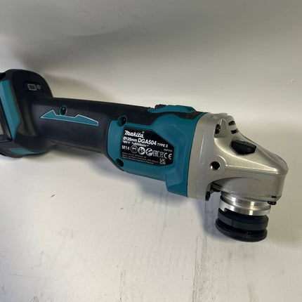 Makita DGA 504 Z Akku Winkelschleifer 18 V 125 mm Brushless Solo ohne Akku ohne Ladegeraet Leicht Gebraucht 2 - toolbrothers