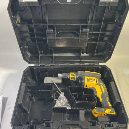 DeWalt DCF 620 NT Akku Trockenbauschrauber 18 V 30 Nm Brushless TSTAK ohne Akku ohne Ladegeraet Gebraucht 0 - toolbrothers