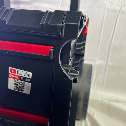 Qbrick System PRO Cart 2 0 Plus Drawer 2 mobile Box auf Raedern 520 x 415 x 660 mm 9 5 l 12 l abnehmbarer Doppelteleskopgriff Beschaedigt 3 - toolbrothers