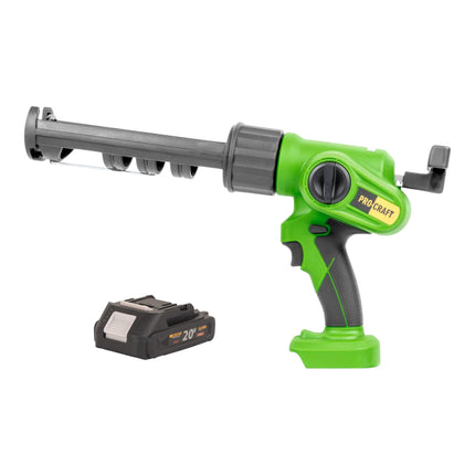 Procraft PC20bb Akku Kartuschenpistole 20 V 2000 N 280 310 ml 1x Akku 2 0 Ah ohne Ladegeraet 0 - toolbrothers