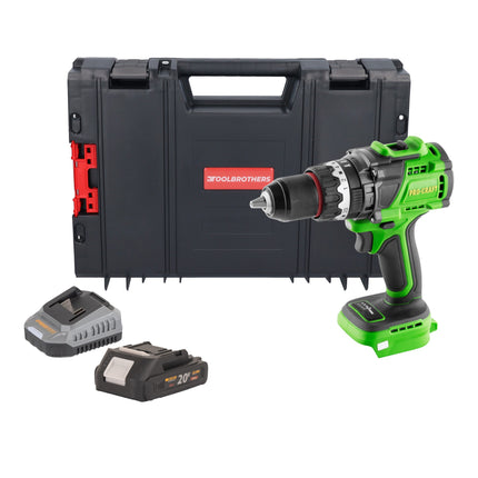 Procraft PA18ProBL BB Akku Schlagbohrschrauber 20 V 180 Nm Brushless 1x Akku 2 0 Ah Ladegeraet RHINO Toolcase 0 - toolbrothers
