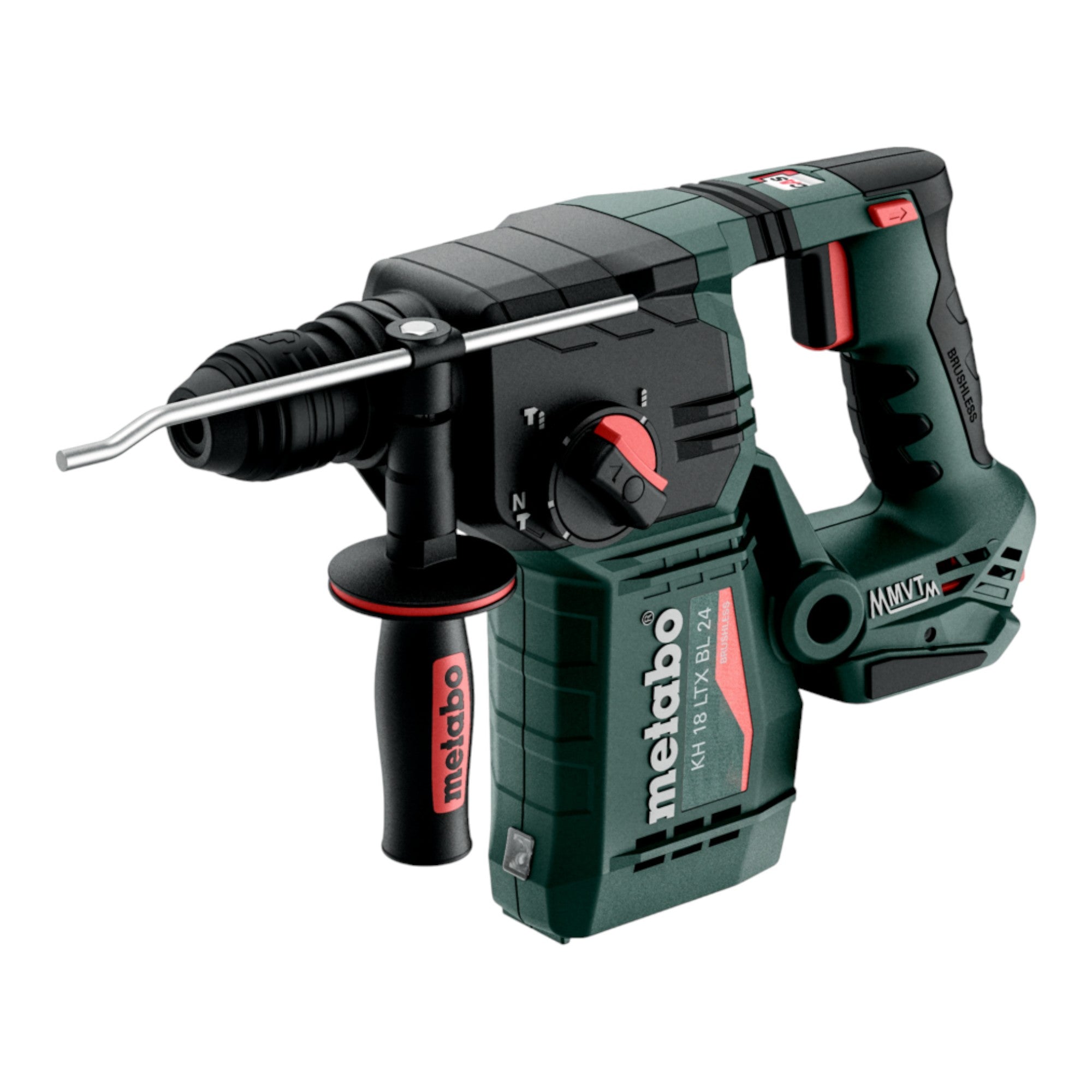 Metabo KH 18 LTX BL 24 Akku Bohrhammer 18 V 2 2 J SDS Plus Brushless 2x Akku 4 0 Ah Ladegeraet 1 - toolbrothers