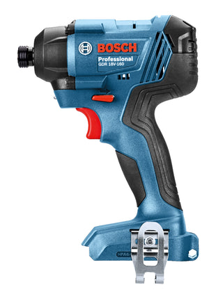 Bosch GDR 18V-160 Atornillador de impacto giratorio a batería profesional 18 V 160 Nm 1/4" + 2x baterías 2,0 Ah + cargador