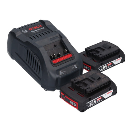 Bosch GDR 18V-160 Professional cordless impact wrench 18 V 160 Nm 1/4" + 2x rechargeable battery 2.0 Ah + charger