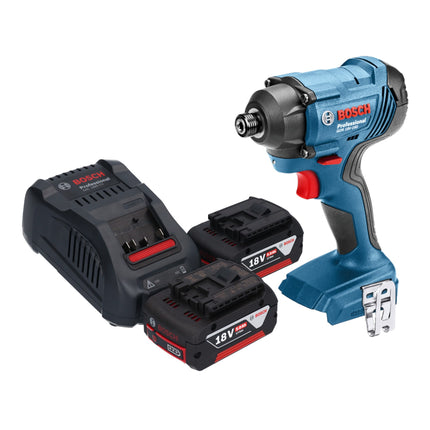 Bosch GDR 18V-160 Llave de impacto profesional sin cable 18 V 160 Nm 1/4" + 2x acumulador 5,0 Ah + cargador