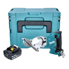Makita DJS 800 M1J Akku Faserzementschere 18 V Brushless 1x Akku 4 0 Ah Makpac ohne Ladegeraet 0 - toolbrothers