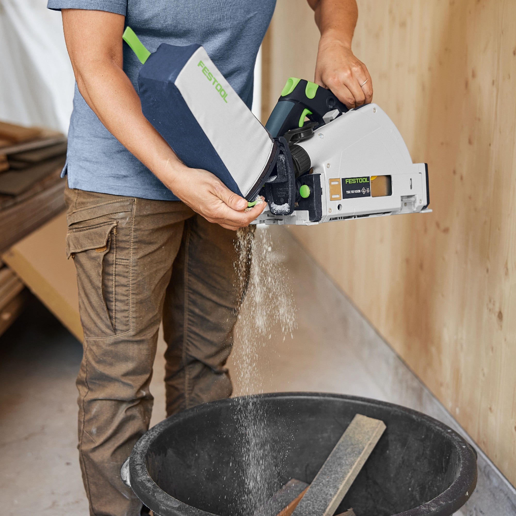 Festool SB 2 TSC HKC Staubfangbeutel 578694 fuer Tauchsaege TSC 55 TSC 55 K TSC 55 K S Handkreissaege HKC 55 HKC 55 K 3 - toolbrothers