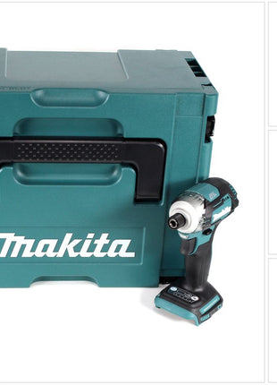 Makita DTD 170 ZJ Akku Schlagschrauber 18V 175Nm Brushless Solo + Makpac - ohne Akku, ohne Ladegerät - Toolbrothers