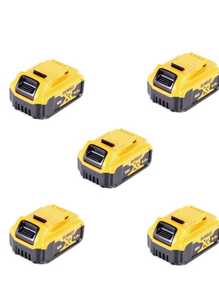 DeWalt DCB 184 P5 Akku Profi-Set mit 5x 18 V 5,0 Ah Akkus in TSTAK II DWST1-70703 Werkzeugkoffer - Toolbrothers