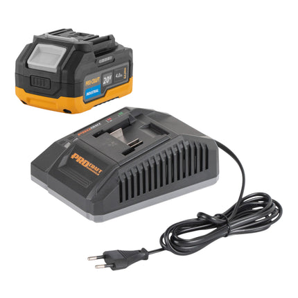 Procraft Starter Set 20 V C20 4 Ladegeraet 1x 20 4 Industrial Akku 4 0 Ah 0 - toolbrothers