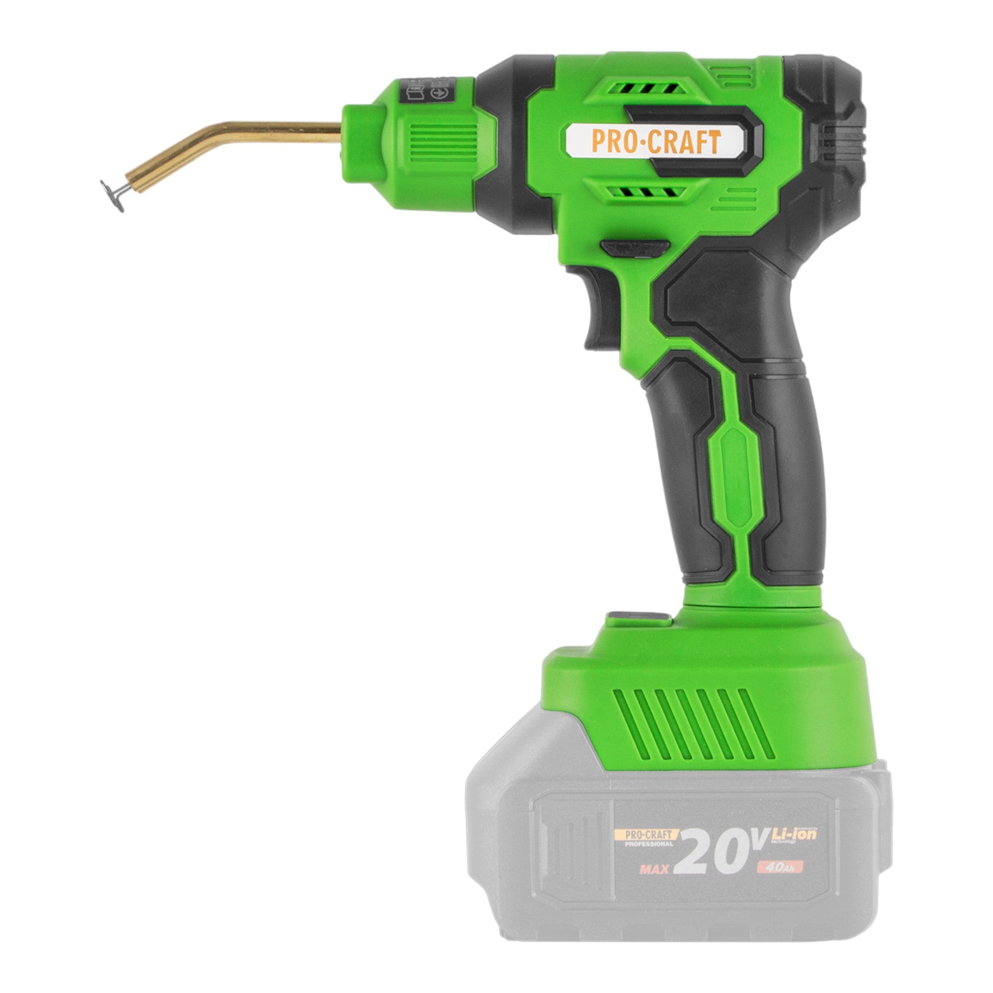 Procraft CS40 bb Akku Kunststoffschweissgeraet 20 V 600 C 0 7 1 1 A 2x Akku 2 0 Ah Ladegeraet Koffer 1 - toolbrothers