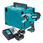 Makita DTR 181 RMJ Akku Bewehrungsverbinder 18 V 0 8 mm Brushless 2x Akku 4 0 Ah Ladegeraet Makpac 0 - toolbrothers