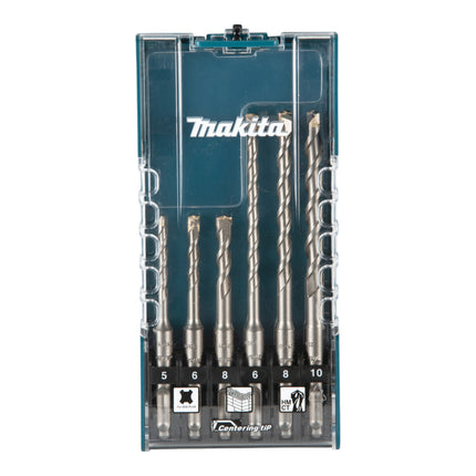 Makita E 15730 Betonbohrer Set 6 tlg SDS Plus 5 10 mm HM CT 2 - toolbrothers