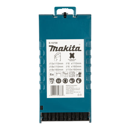 Makita E 15730 Betonbohrer Set 6 tlg SDS Plus 5 10 mm HM CT 3 - toolbrothers