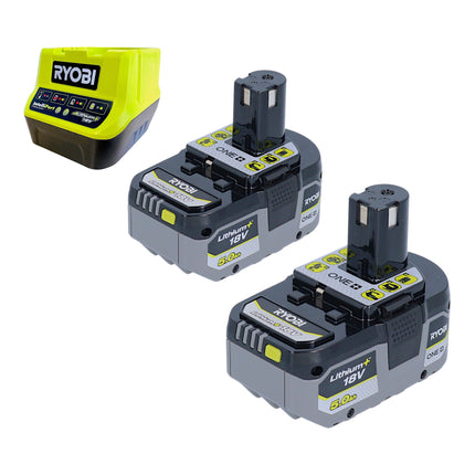 Ryobi R18PL 0 Akku Hobel 18 V 82 mm 2x Akku 5 0 Ah Ladegeraet 2 - toolbrothers
