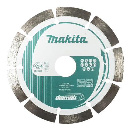 Makita 2x Diamak Diamanttrennscheibe 125 x 22 23 mm 2x D 80086  1 - toolbrothers