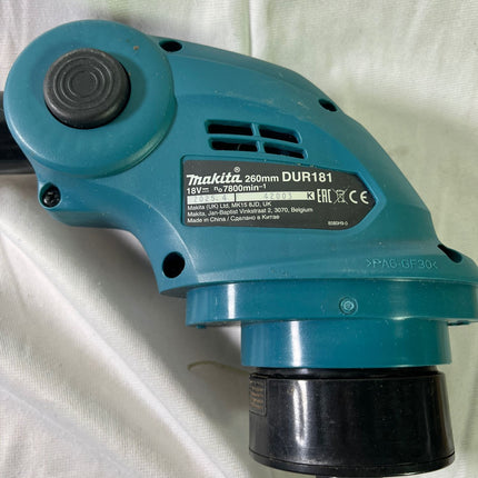 Makita DUR 181 Z Akku Rasentrimmer 18 V 26 cm Solo ohne Akku ohne Ladegeraet Reparaturgeraet 1 - toolbrothers
