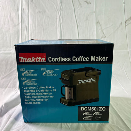 Makita DCM 501 ZO Akku Kaffeemaschine 12 V max 18 V Olive Outdoor Adventure Edition Solo ohne Akku ohne Ladegeraet Reparaturgeraet 4 - toolbrothers