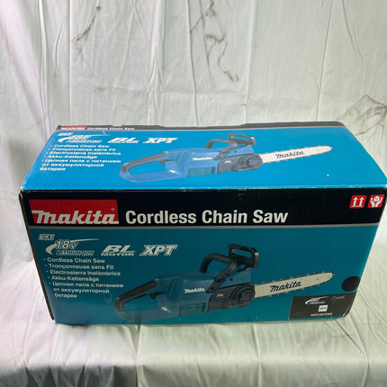 Makita DUC 357 ZX2 Akku Kettensaege 18 V 35 cm Brushless Solo ohne Akku ohne Ladegeraet Reparaturgeraet 3 - toolbrothers