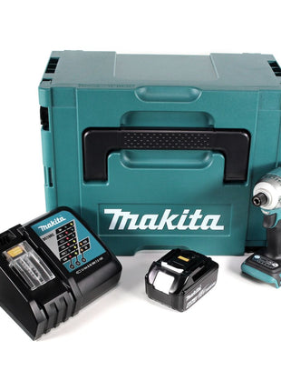 Makita DTD 170 RM1J Akku Schlagschrauber 18V 175Nm Brushless + 1x Akku 4,0Ah + Ladegerät + Makpac - Toolbrothers