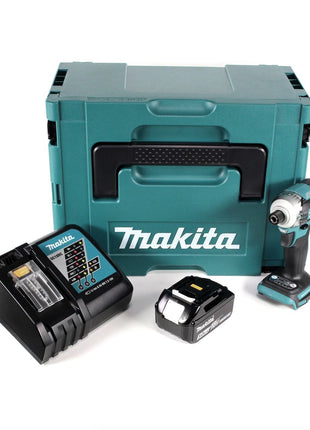 Makita DTD 170 RT1J Akku Schlagschrauber 1/4" 18 V Brushless Li-Ion mit 1x 5,0 Ah Akku und Ladegerät im MakPac - Toolbrothers