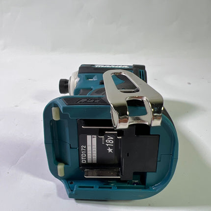 Makita DTD 172 Z Akku Schlagschrauber 18 V 180 Nm 1 4 Brushless Solo ohne Akku ohne Ladegeraet Leicht Gebraucht 1 - toolbrothers