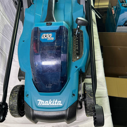 Makita DLM 330 Z Akku Rasenmaeher 18 V 33 cm 30 l Solo ohne Akku ohne Ladegeraet Reparaturgeraet 1 - toolbrothers