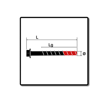 Fischer ULTRACUT FBS II A4 Betonschraube 10x100 mm 200 Stk. ( 2x 548744 ) SW15 Unterlegscheibe 45/35/15 A4 Edelstahl + Makita NEMESIS SDS-Plus Bohrer - Toolbrothers