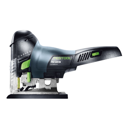 Festool CARVEX PSC 420 EB Basic Akku Pendelstichsaege 18 V 120 mm Brushless 1x Akku 5 0 Ah Ladegeraet Systainer 4 - toolbrothers