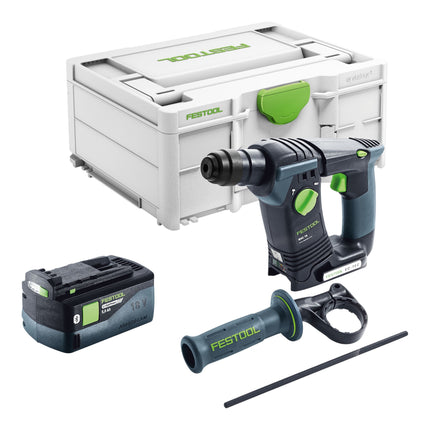 Festool BHC 18 Basic Akku Bohrhammer 18 V 1 8 J SDS Plus Brushless 1x Akku 5 0 Ah Systainer ohne Ladegeraet 0 - toolbrothers